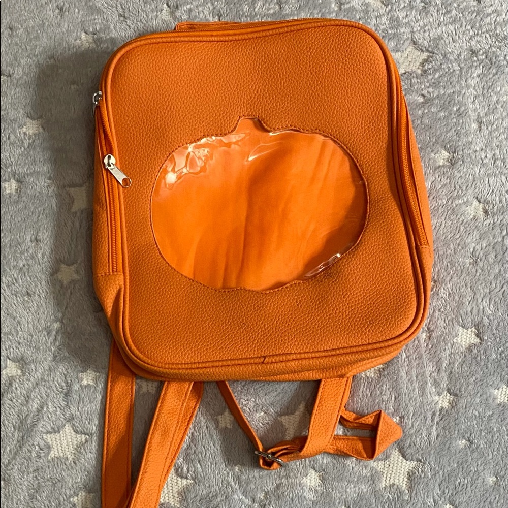 Hot Topic Pumpkin Pin Collector Mini Backpack